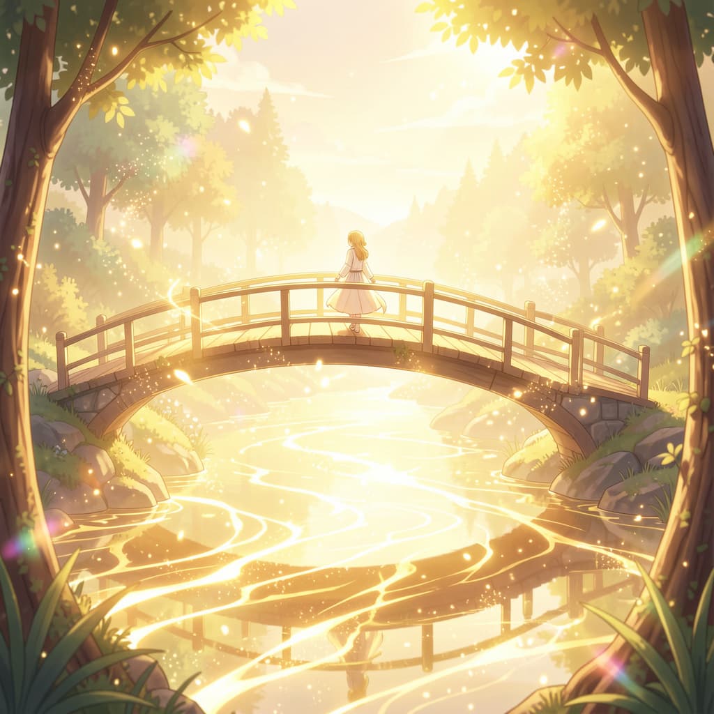Anime Sacred — Anime fantasy with ethereal spiritual glow